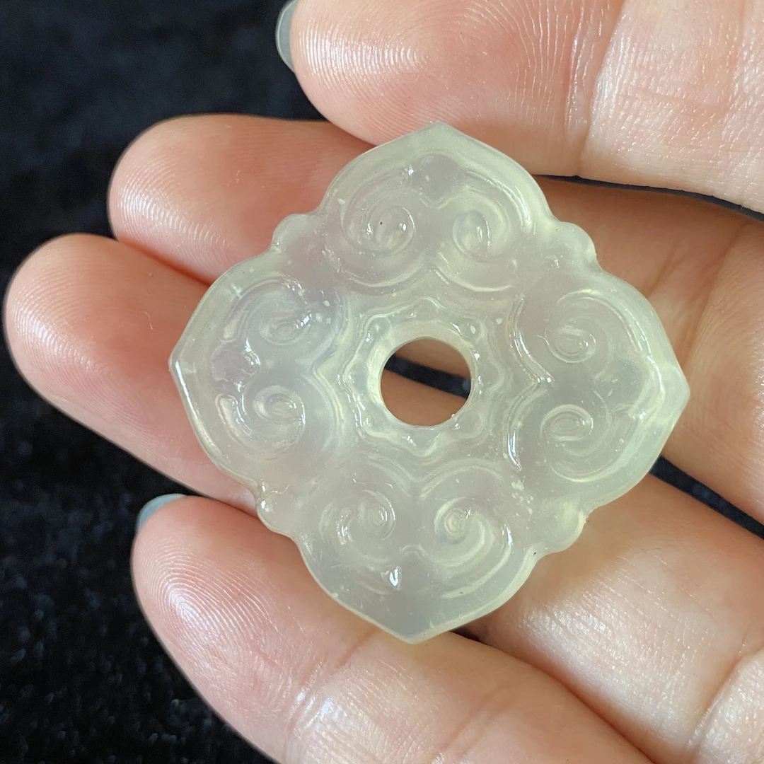 天然岫玉高冰一手货源