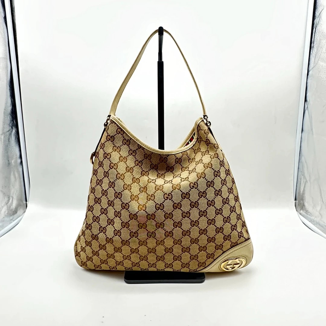 95新 GUCCI/古驰 老花手提包665 4098