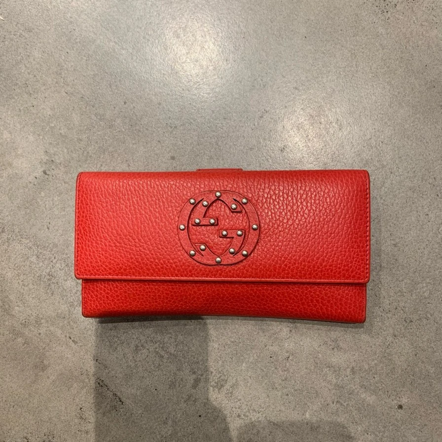 95新 GUCCI/古驰 长款钱包636 2691