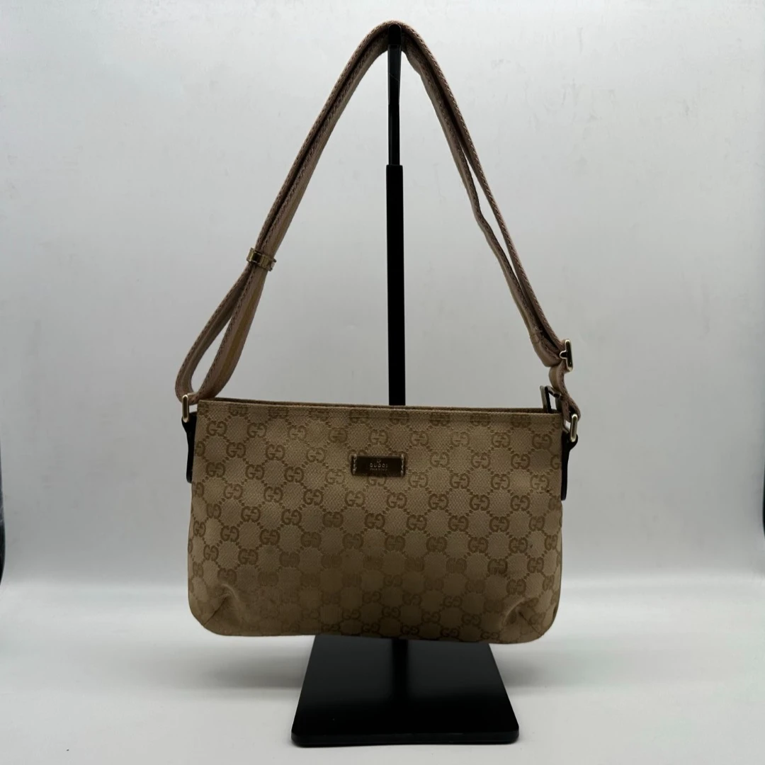 95新 GUCCI/古驰 老花单肩包665 4188