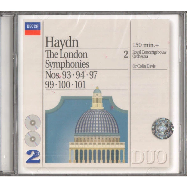 【原装进口】海顿《伦敦交响曲VOL2》科林·戴维斯（德版2CD）