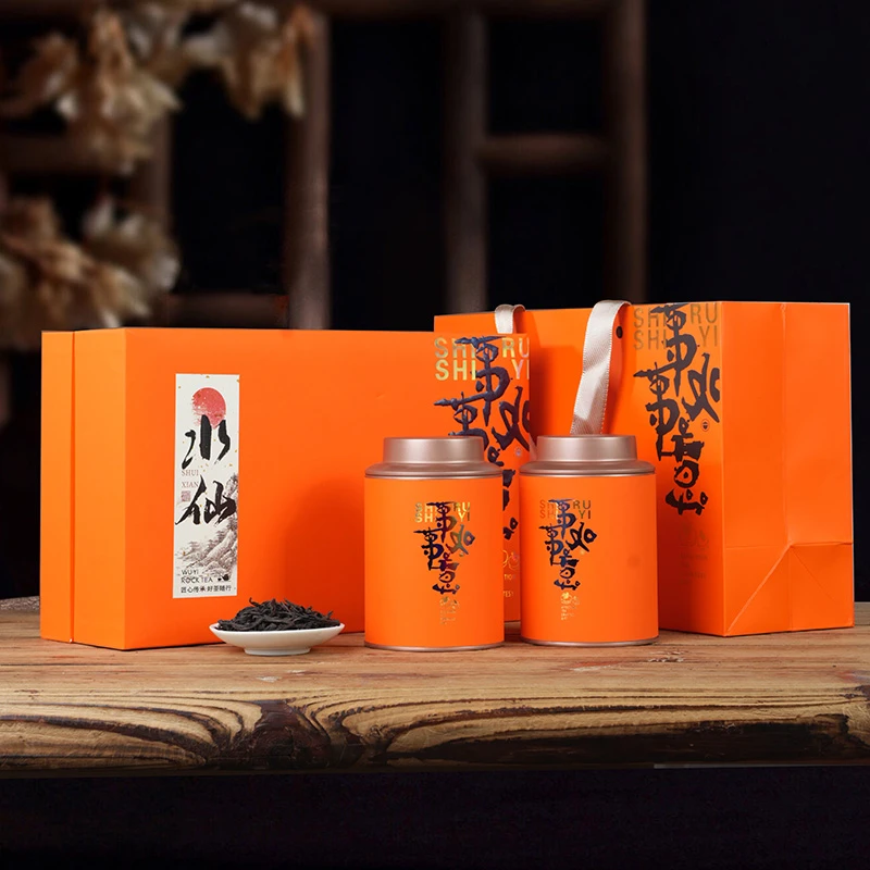 茶礼-事事如意橙色水仙礼盒