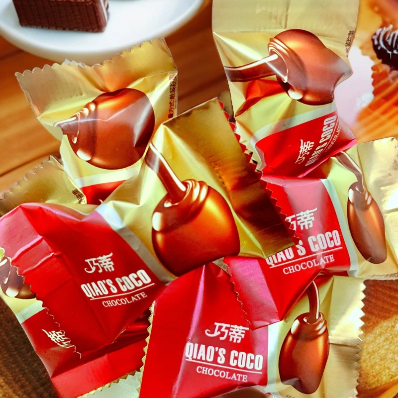 今生缘厂家直销巧蒂夹心代可可脂巧克力结婚 婚礼糖果零食散装