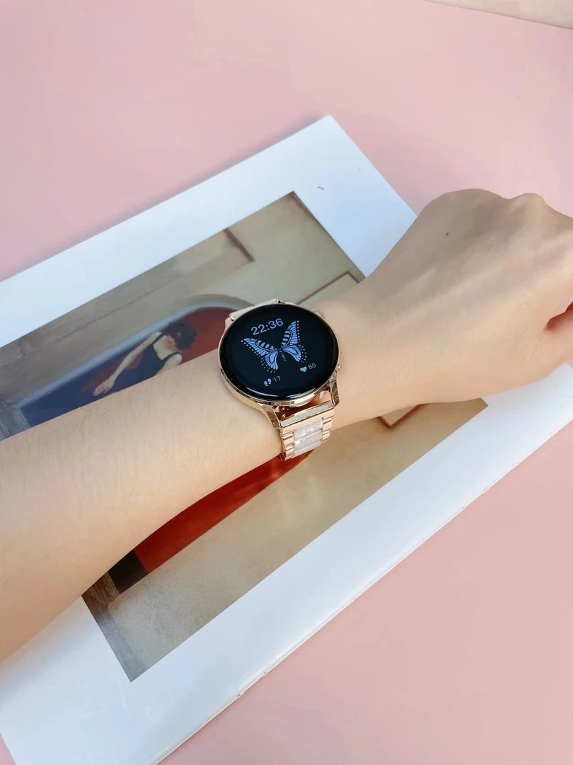 【轻奢智能女表】女士智能手表蓝牙通话支付多功能心率血糖监测运动