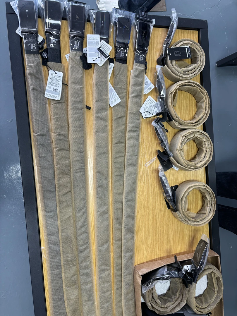 自留简约商务真牛皮腰带