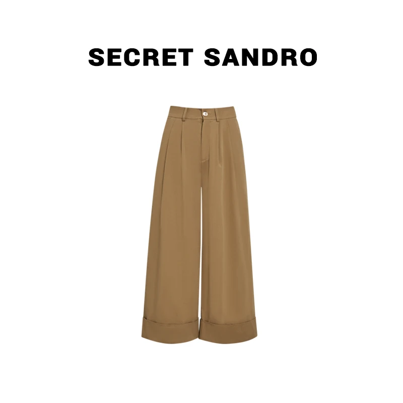 【遛弯裤】【多娜&Secret Sandro粉丝专享】阔腿裤 K24220085N