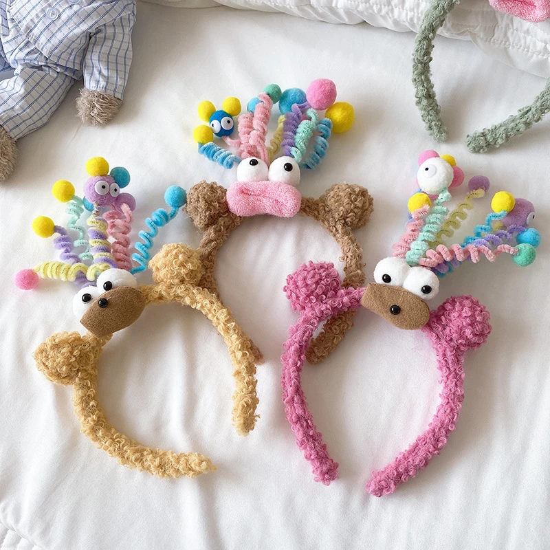 头箍可爱生日拍照压发卡趣味搞怪洗脸发箍女头饰