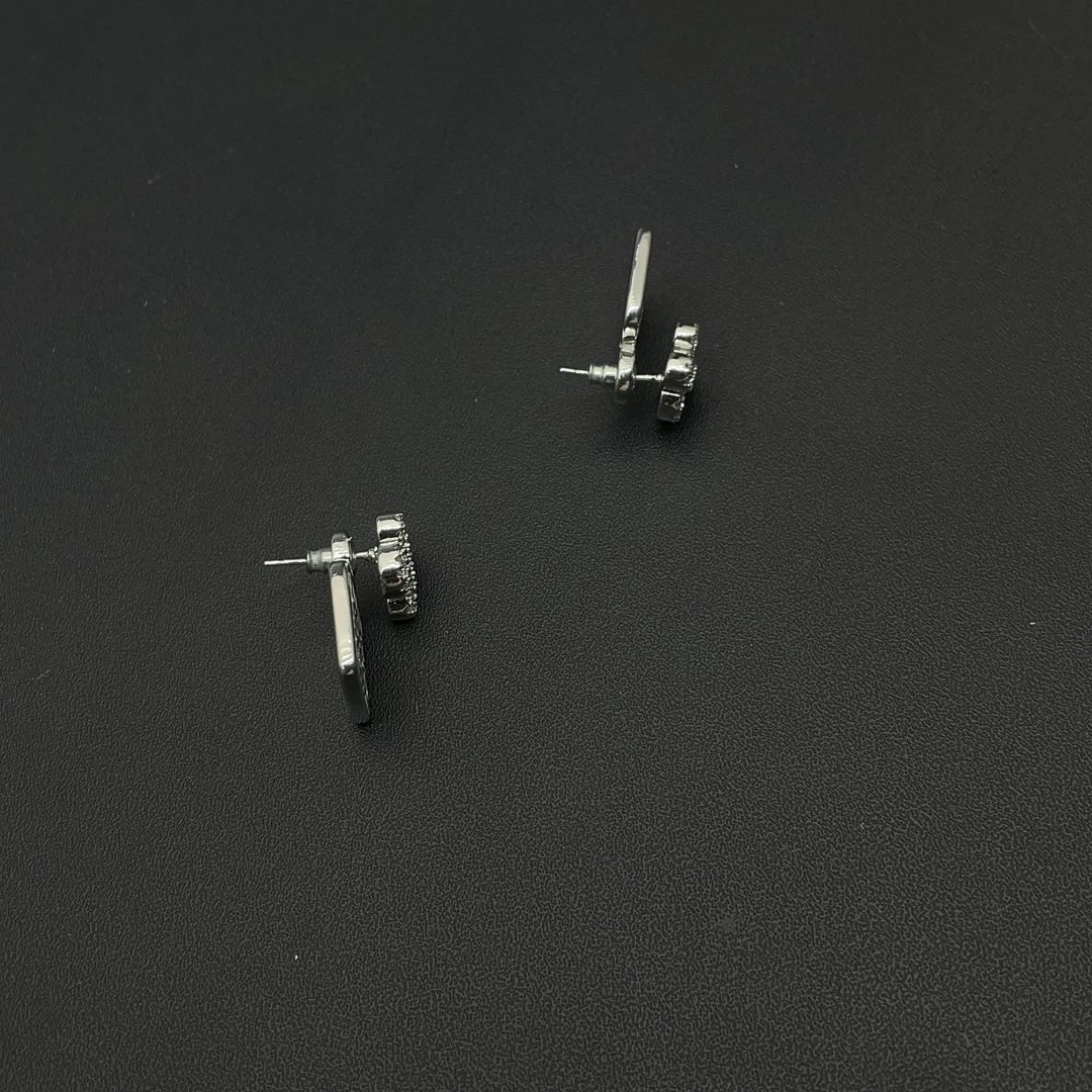 铜合金耳饰 3354轻奢时尚气质百搭时尚   S318  银色