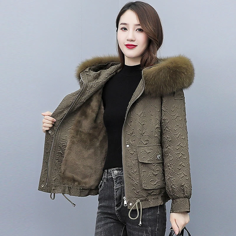特价波司澄羽绒服大促大毛领羽绒服女短款年新款小个子冬季羽绒衣