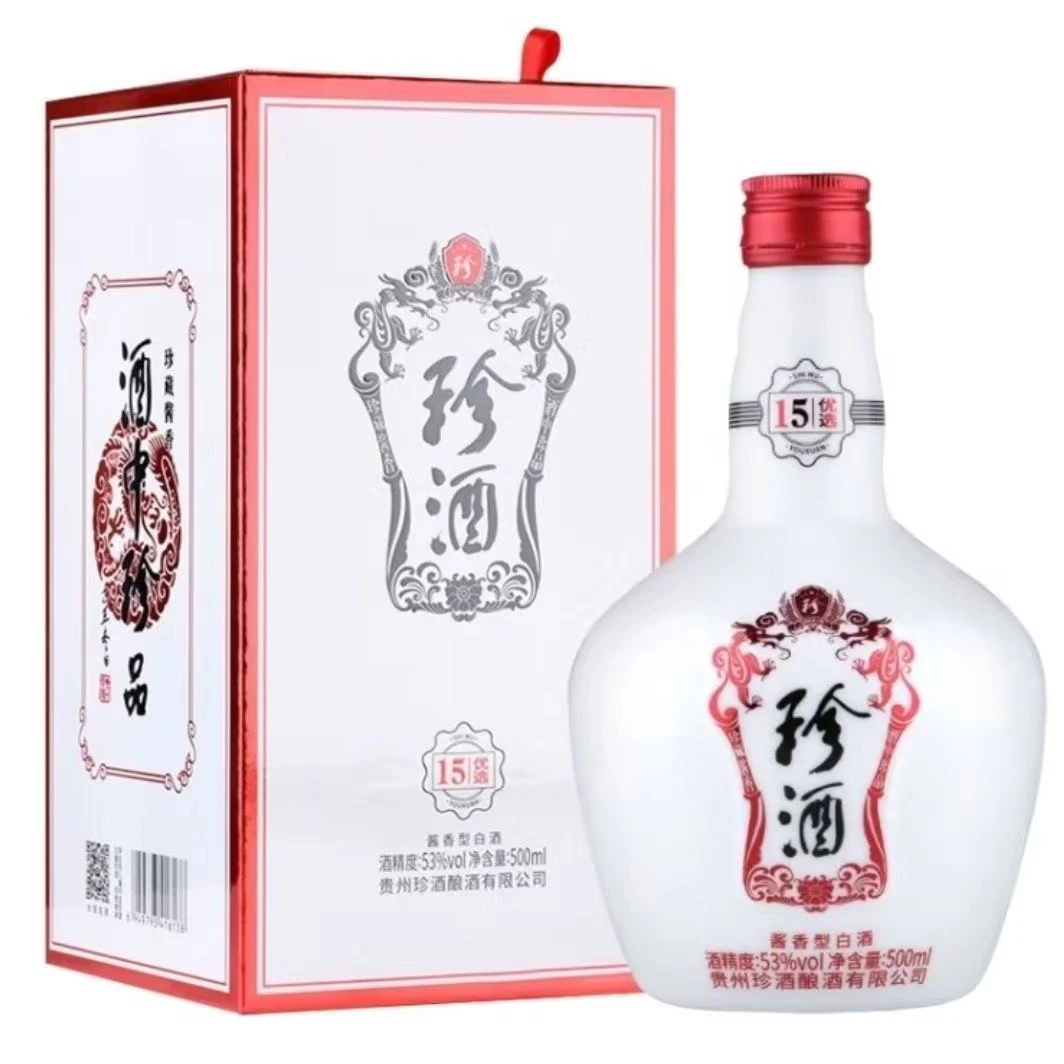 珍酒【酒水节】珍酒·优选15 酱香型53度白酒53度500ml