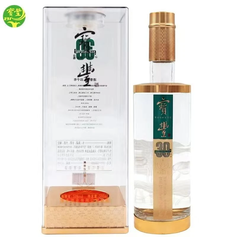 宝丰宝丰30年陈酿正装亚克力 清香型白酒50度500ml