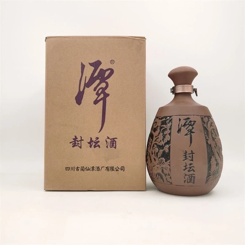 潭酒潭酒封坛酒酱香型白酒单瓶装53度2.5L