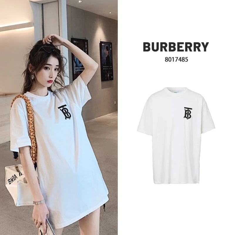 BURBERRY/博柏利(香港发)品牌Logo标志印花圆领T恤 8017485/BCJ