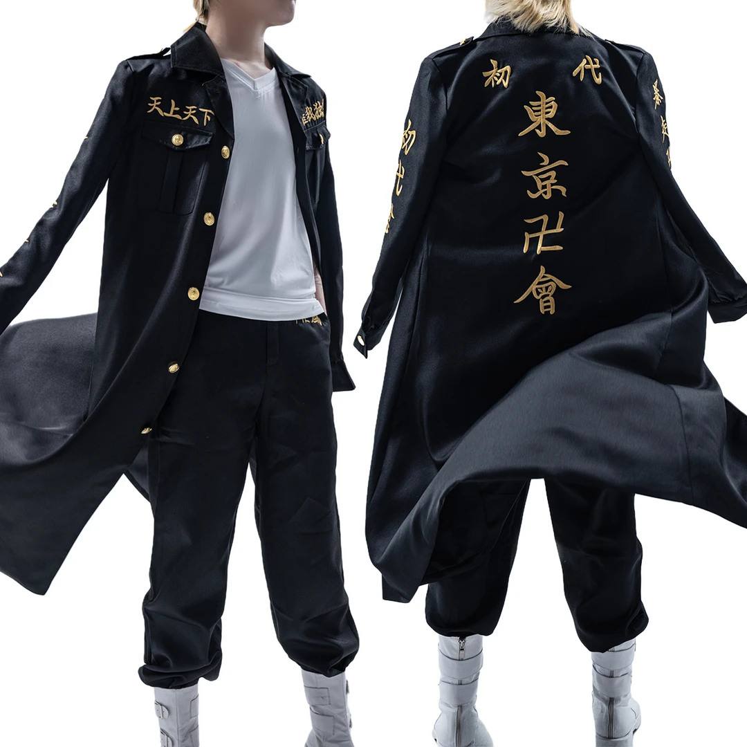 HOLOUNCOSER小欧家东京复仇者总长佐野万次郎队服麦mikeyCOS服