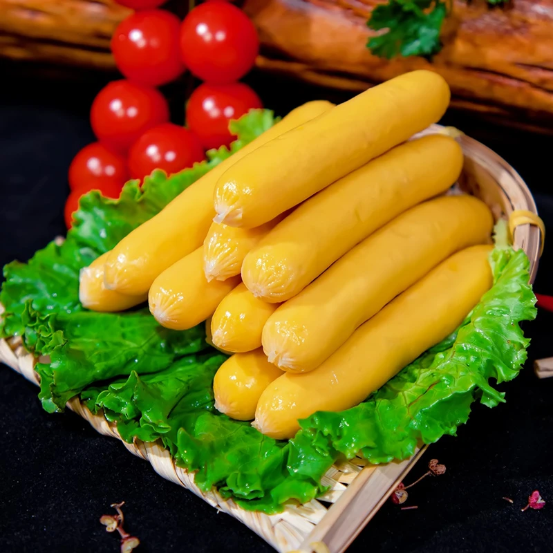 穆斯泰发广河清真玉米肠原味麻辣500g1900g/50g商用装丸子