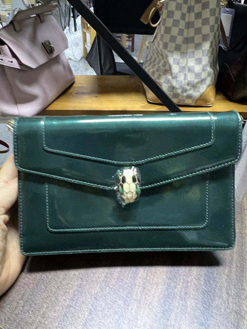 95新 BVLGARI/宝格丽 /斜挎包/14326