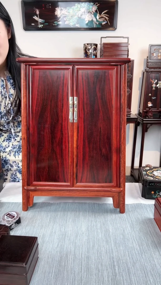 【闪购商品】紫檀木类成套家具圆角柜