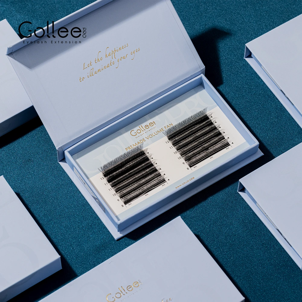 【Gollee】三叶草不散根0.07粗度柔软假睫毛经典新手纤长