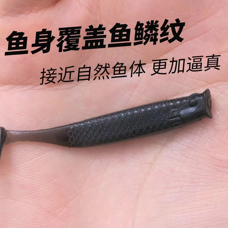 泽晨户外悬翎T尾5.5cm、6.5cmT尾鳜鱼鲈鱼翘嘴软饵
