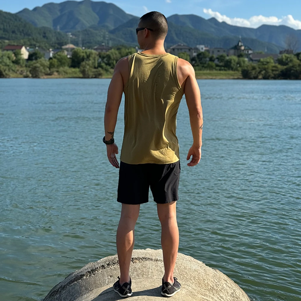 【Second team-江队副】男女同款冰丝户外运动战术速干运动背心