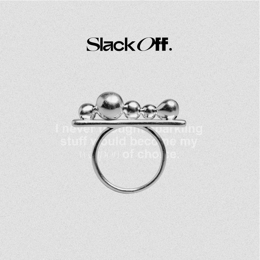 合金戒指 S.O擦边球戒指 不规则小球 个性简约戒指百搭