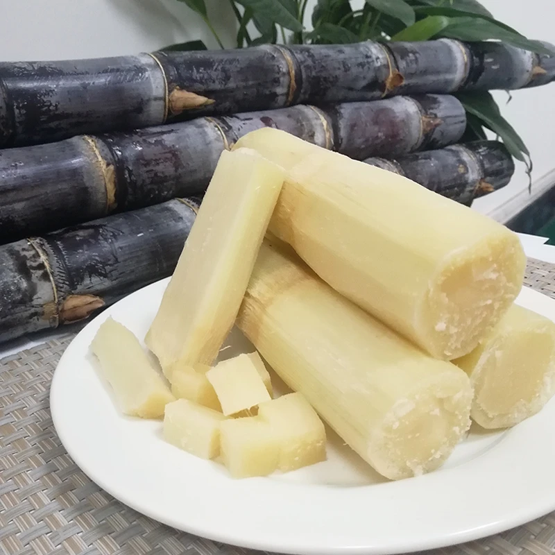 广西桂林阳朔黑皮甘蔗脆甜多汁 5斤/9斤