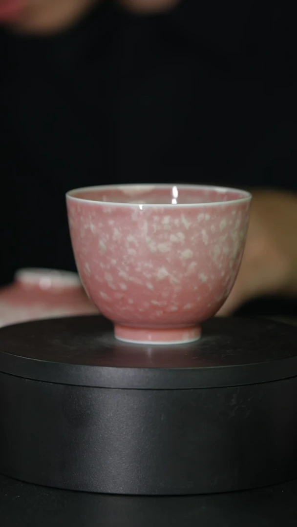 【闪购商品】杯358豇豆红四字隶书款谷阳杯