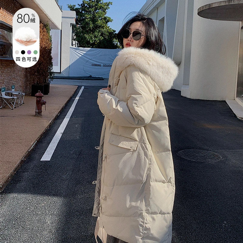 十三粥私服 休闲中长款宽松冬季外套