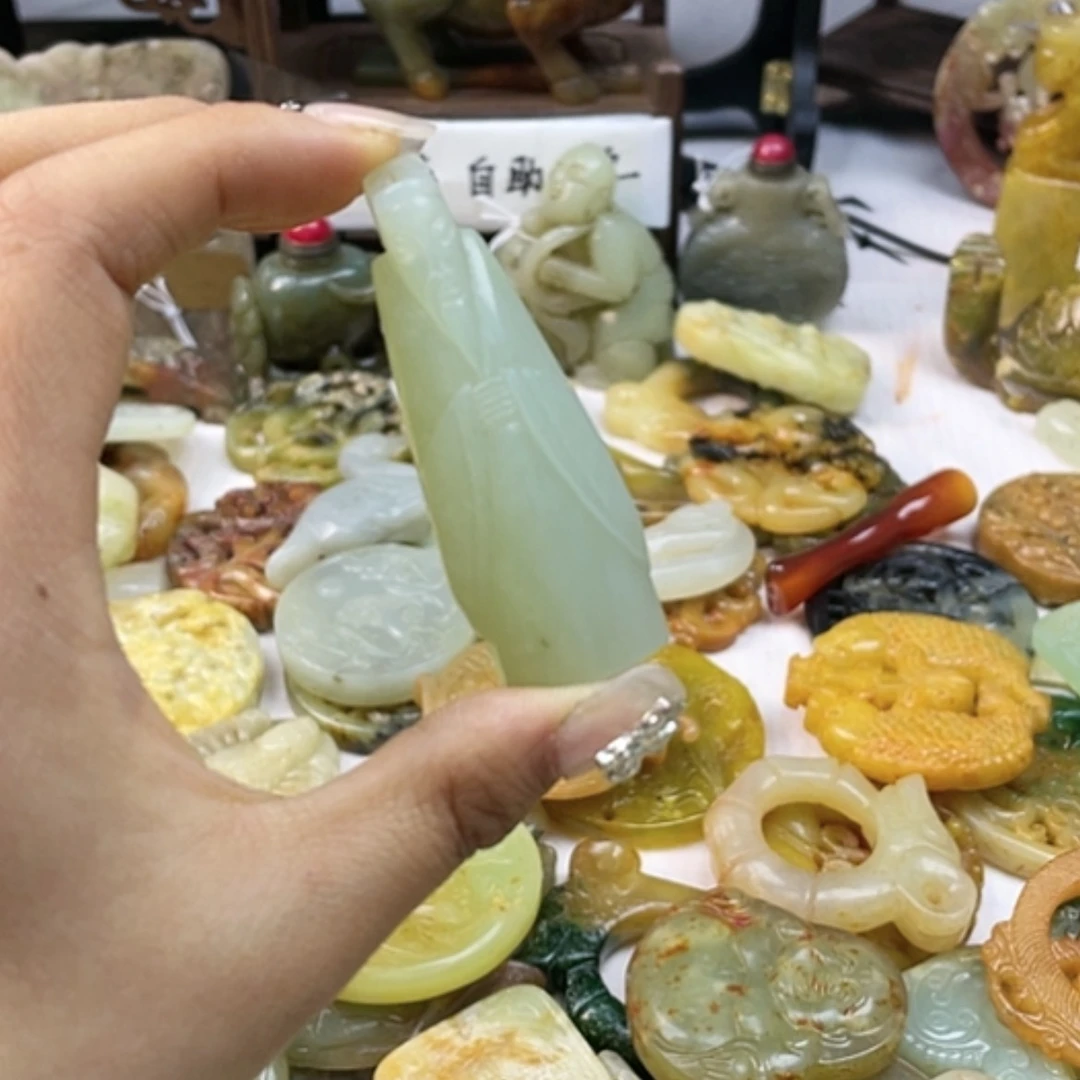 【闪购商品】白玉菩提吊坠71