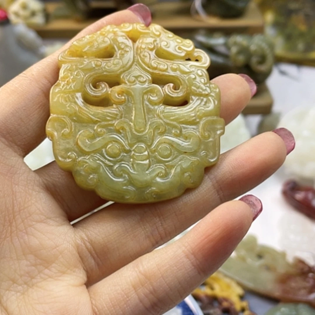 【闪购商品】白玉菩提吊坠218