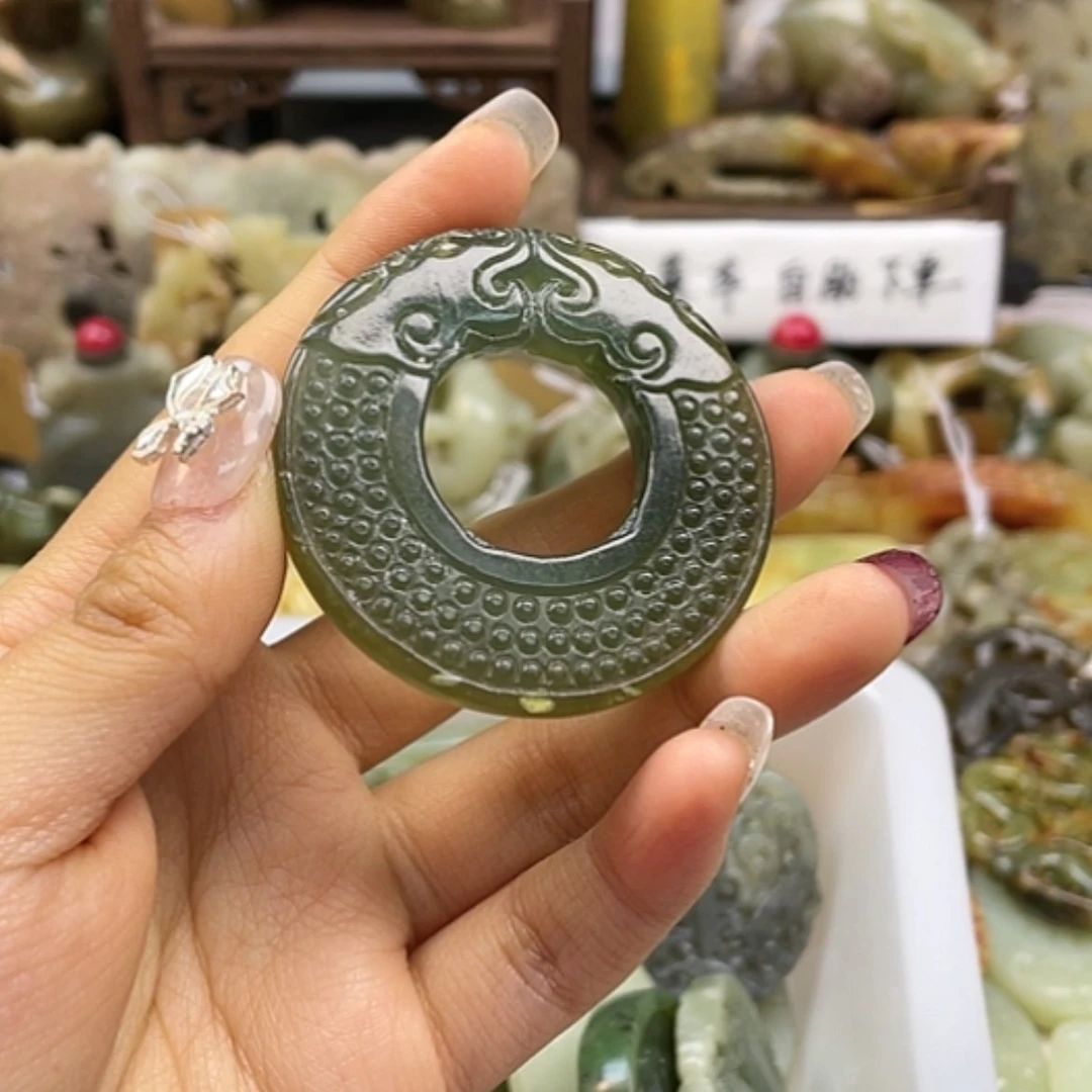 【闪购商品】白玉菩提吊坠15