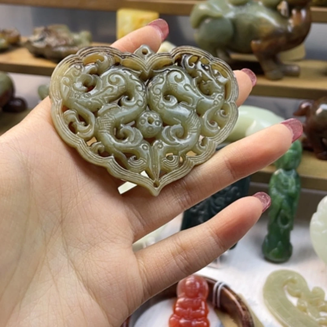 【闪购商品】白玉菩提吊坠195