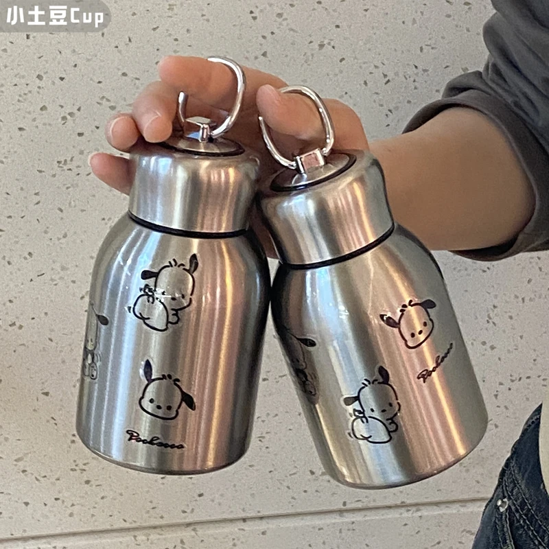 304水杯新款不锈钢迷你小胖保温杯户外便携式口袋双层真空随手杯