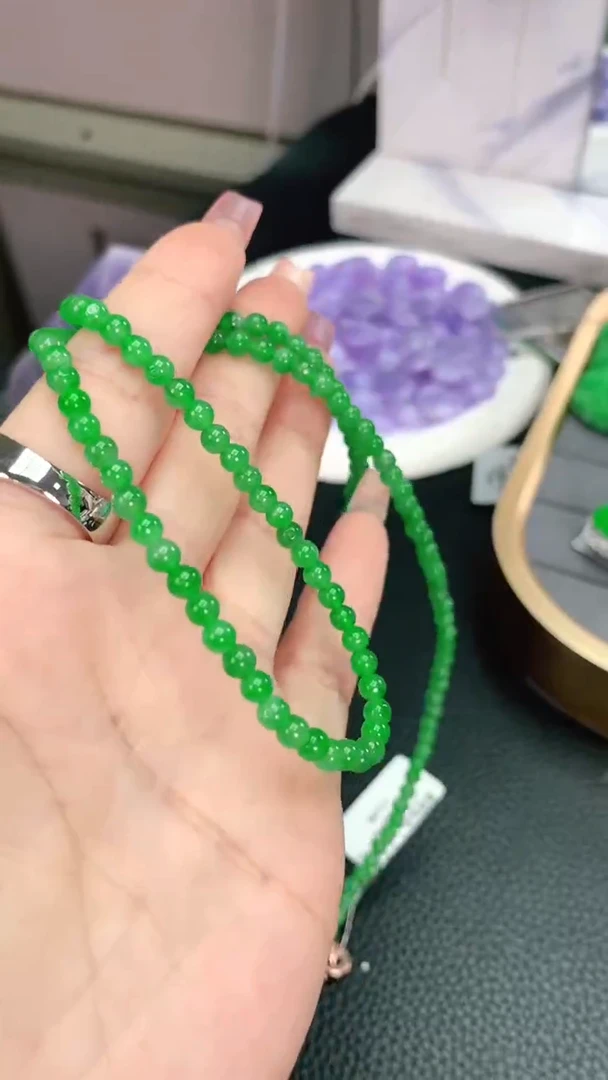 【闪购商品】翡翠颈饰未镶嵌赠礼盒证书
