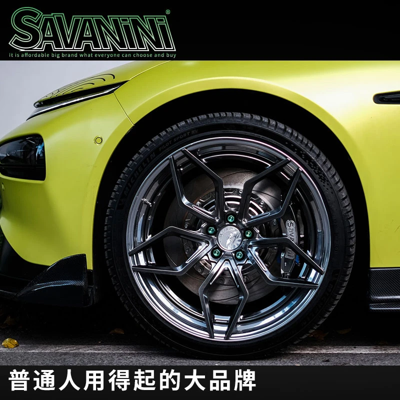 Savanini刹车卡钳适用于宝马奥迪奔驰领克小米大众长安吉利46活塞