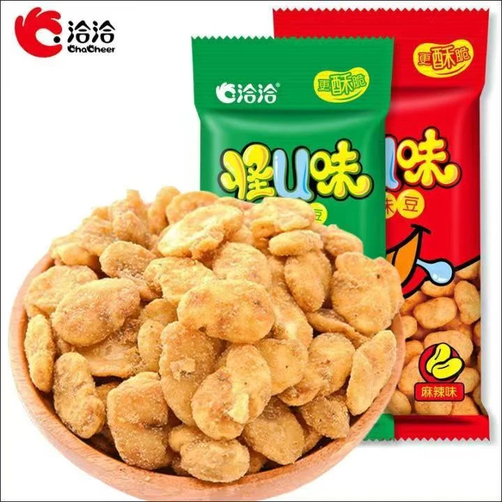 洽洽怪味豆50包怪味豆Q兰花蚕豆炒货酥脆發休闲小吃5包解馋零食