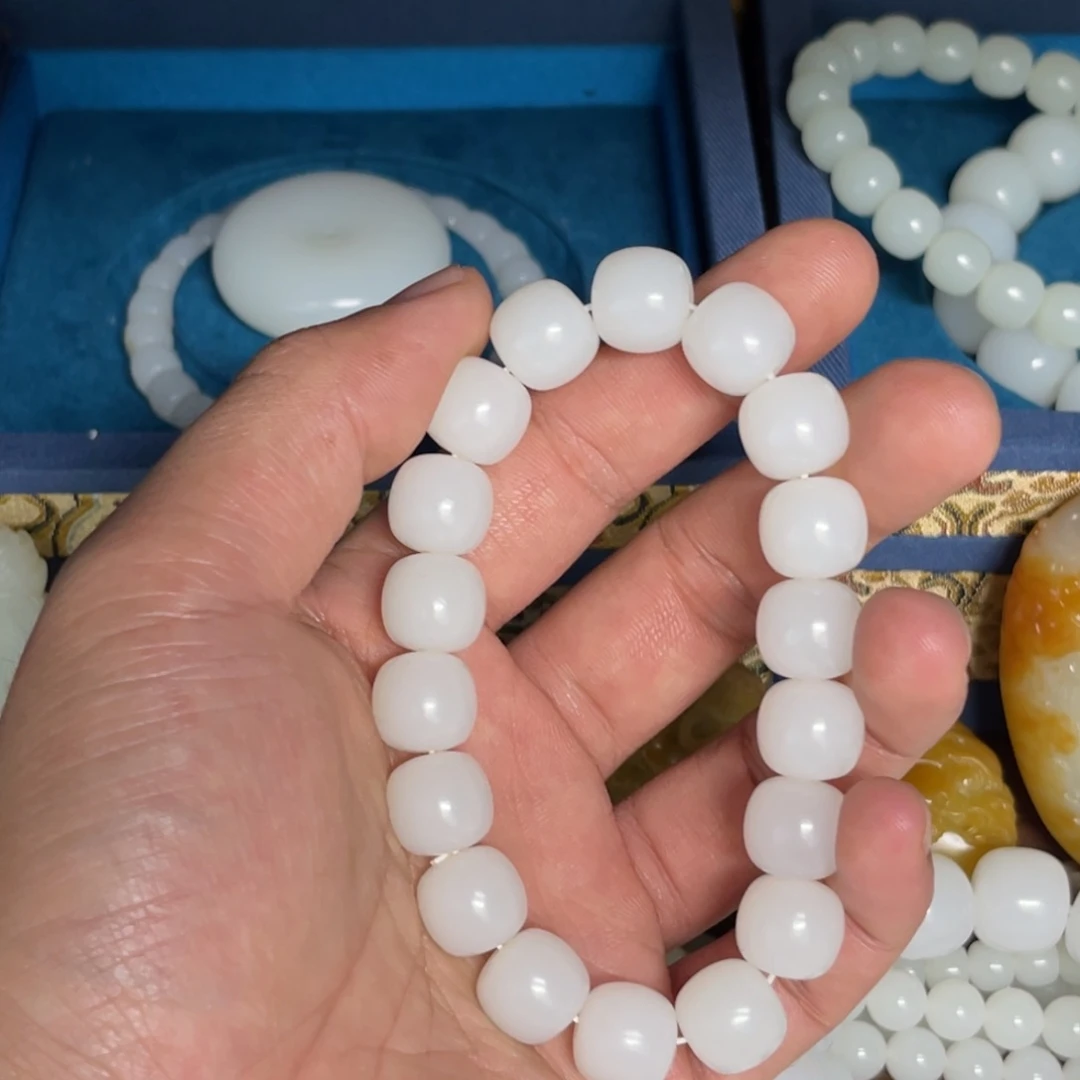 和田玉手链未镶嵌小**架