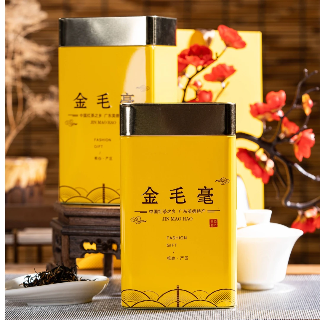 【茶知府】英德红茶金毛毫 100g/罐  到手4罐英红九号新茶红茶