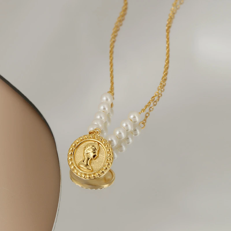 铜合金仿珍珠吊坠 福利项链拍此链接