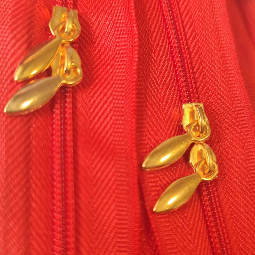 被罩拉链 一把20条 大红色 1.5米长 婚被拉链 顺滑好用