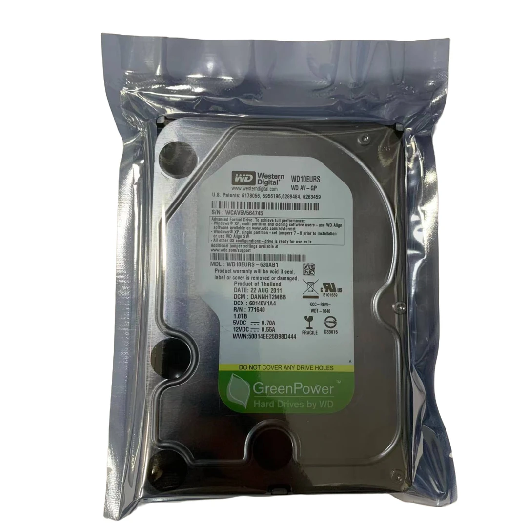 WD/ST3.5寸1TB双碟机械硬盘SATA3接口家用电脑监控录像通用垂直盘