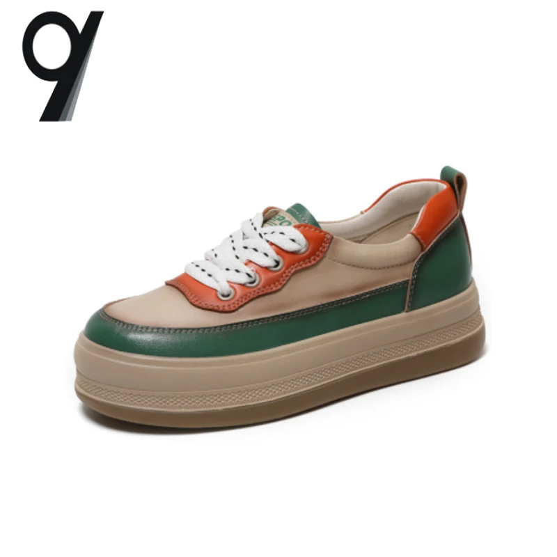 O.L时尚休闲百搭系带休闲鞋 X3313