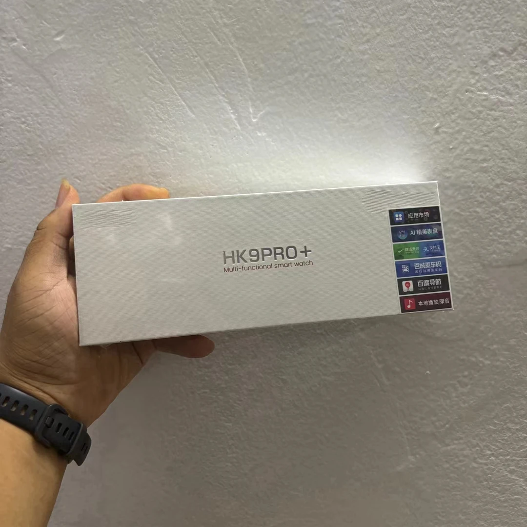 未使用  乔帮主乔七代HK9PRO+智能手表AMOLED离线音乐录音双