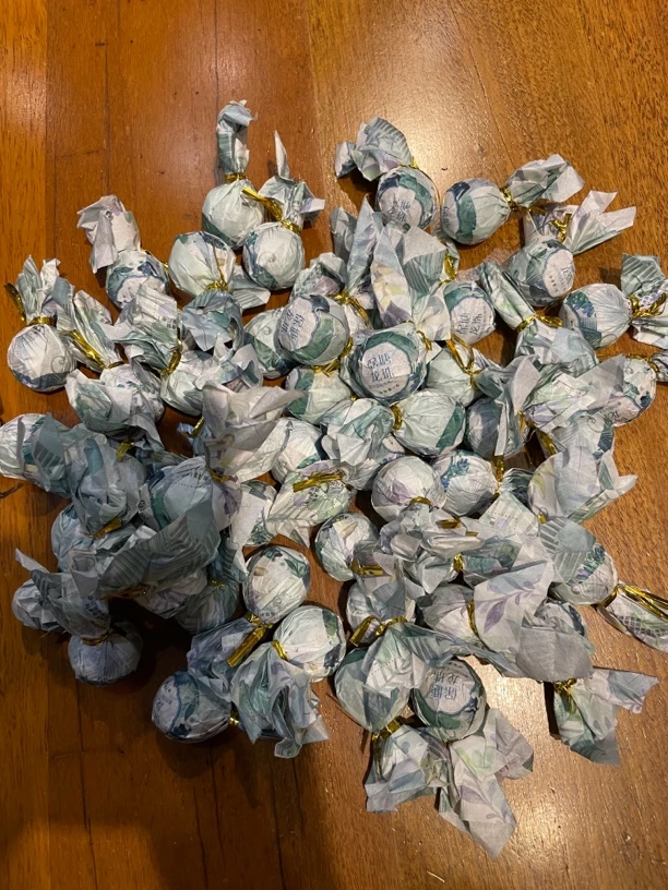 【滑竹梁子保塘大古树】 文化遗产 2022年 200克龙珠 普洱生茶