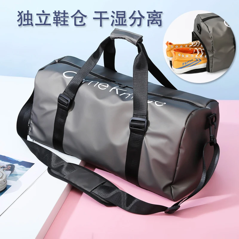 健身包男干湿分离训练运动包手提行李袋短途旅行包女大容量收纳包
