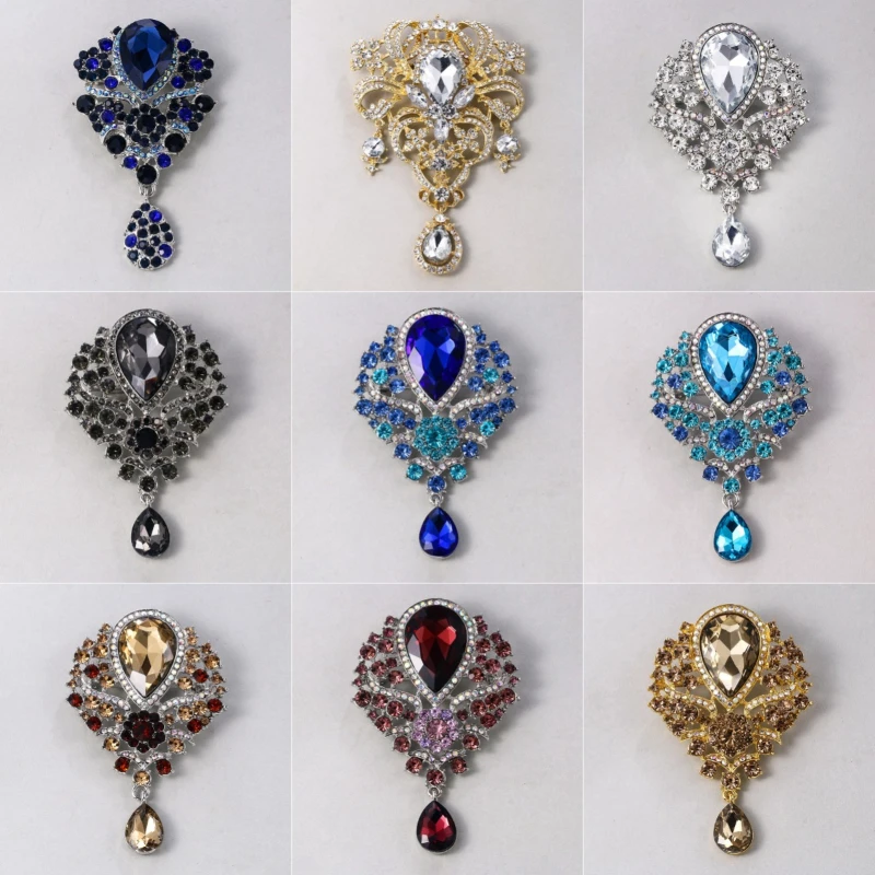 合金胸针 时尚复古宫廷风大气胸针装饰百搭气质高档奢华女士胸花