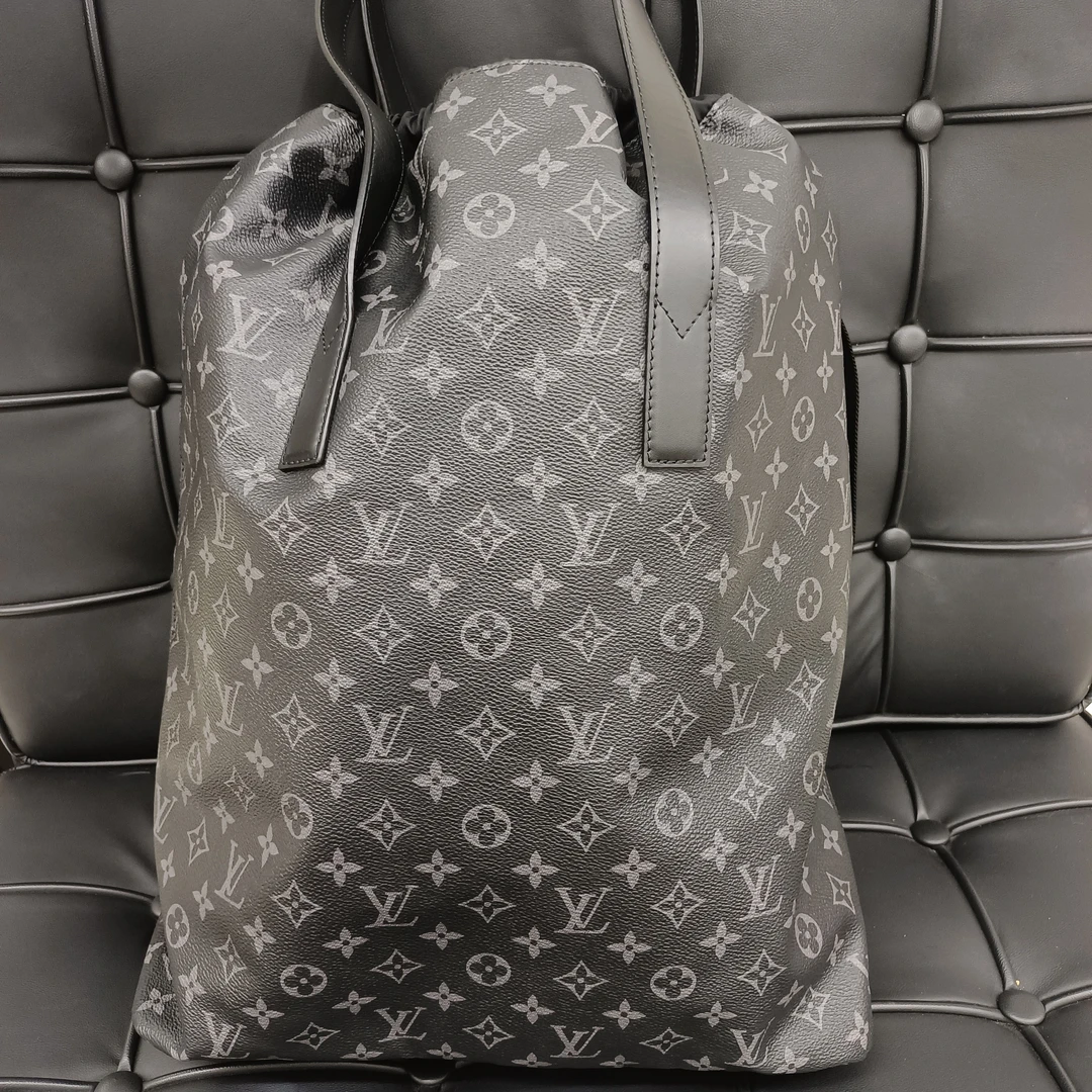 95新 LouisVuitton/路易威登 冰冰中古/LV/黑武士手提/10621621