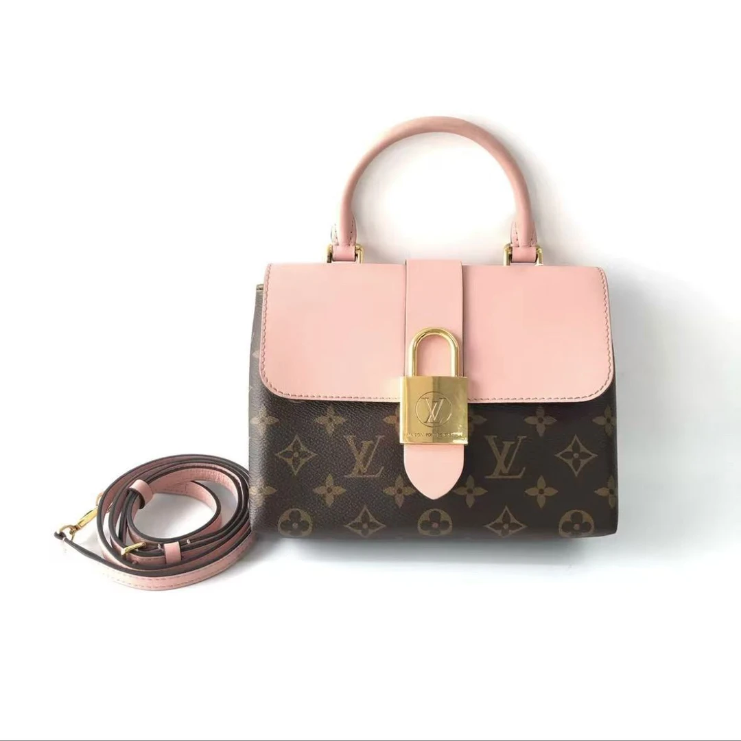 95新 LouisVuitton/路易威登 冰冰中古 lv 锁头邮差/定金