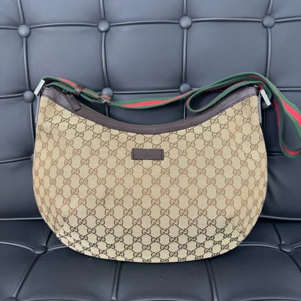 95新 GUCCI/古驰 冰冰中古/GUCCI/豌豆斜挎