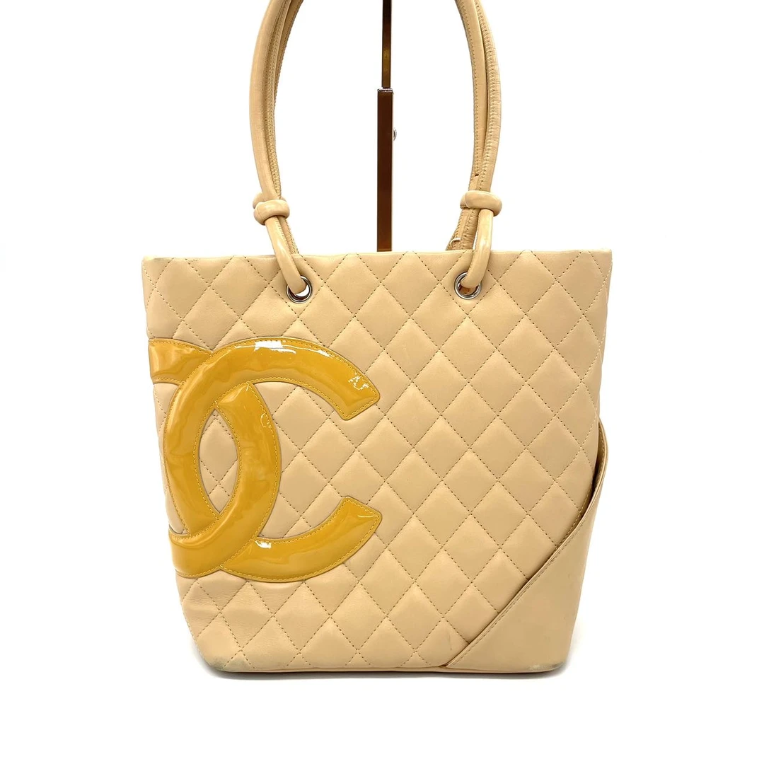 95新 Chanel/香奈儿 冰冰中古/CHANEL/康鹏菜篮子/91186